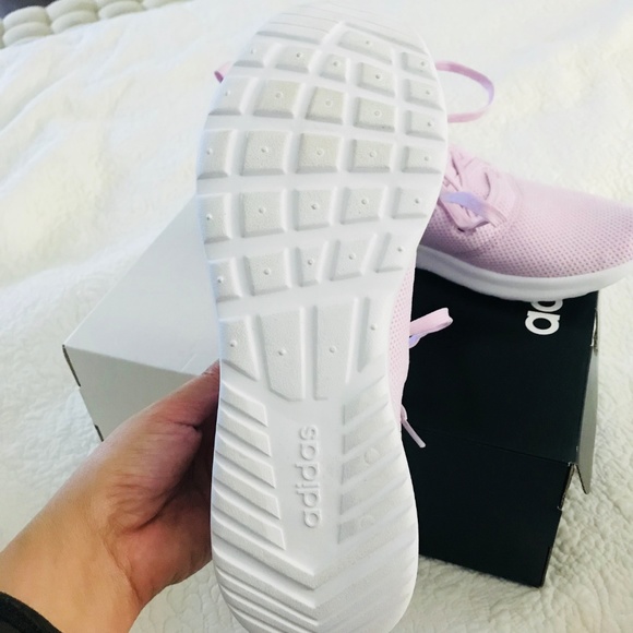 Adidas Women's Cloudfoam Pure Aero Pink/White - Picture 6 of 6